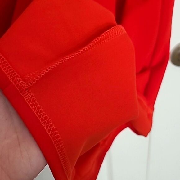 💲1️⃣0️⃣ Bundled ✔️Women's Work Wear True Red Ruffle Detail Dress sz XL - Picture 8 of 8